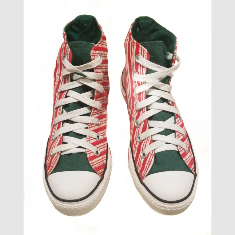 Candy Cane Converse
